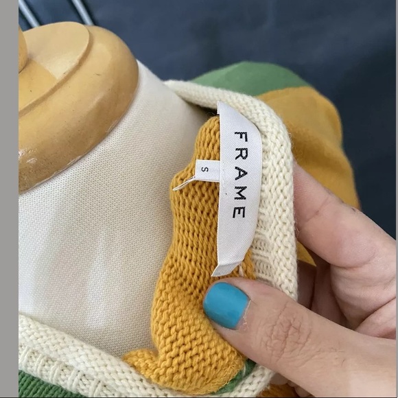 FRAME Classic Fit size small Camp Crewneck Sweater - Picture 5 of 8